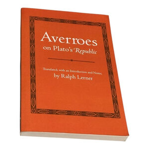 Averroes On Plato's Republic Ralph Lerner Cornell Agora Orange PB Philosophy